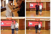 开云（中国）Kaiyun·官方网站举办“光荣在党50年”纪念章颁发暨新党员入党宣誓活动
